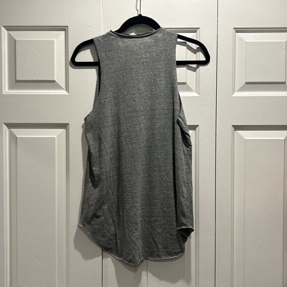 Chaser “Good Vibes” Gray Tank Top, Size Large - Picture 5 of 9